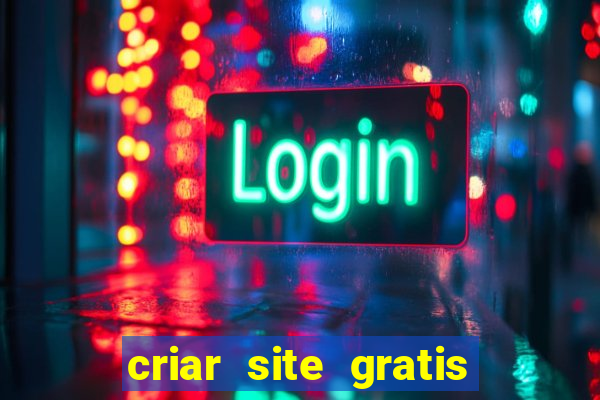 criar site gratis de jogos