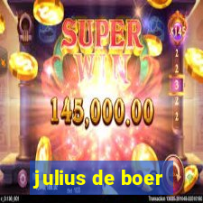 julius de boer