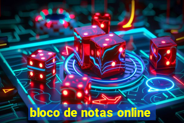 bloco de notas online