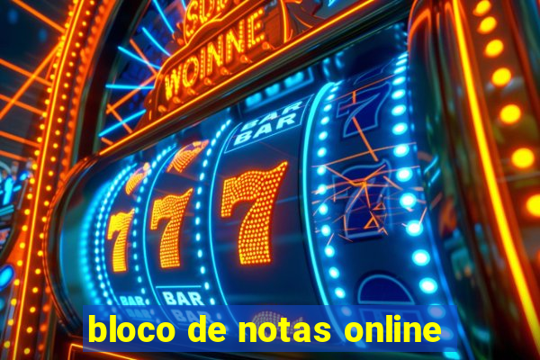 bloco de notas online
