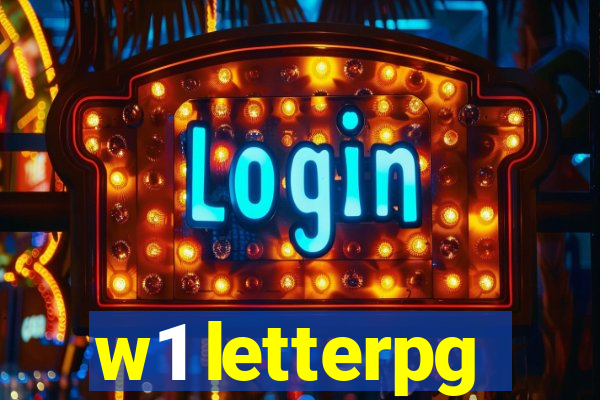 w1 letterpg