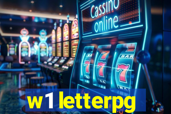w1 letterpg