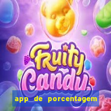 app de porcentagem de jogos slots