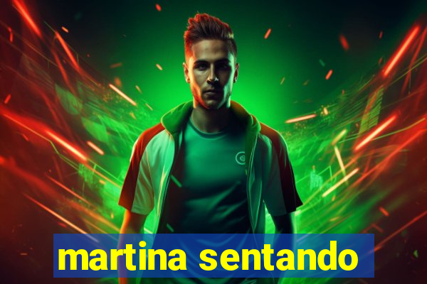 martina sentando