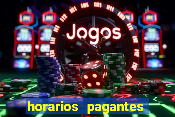 horarios pagantes do fortune rabbit