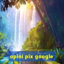 opini pix google