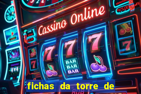 fichas da torre de londres para imprimir