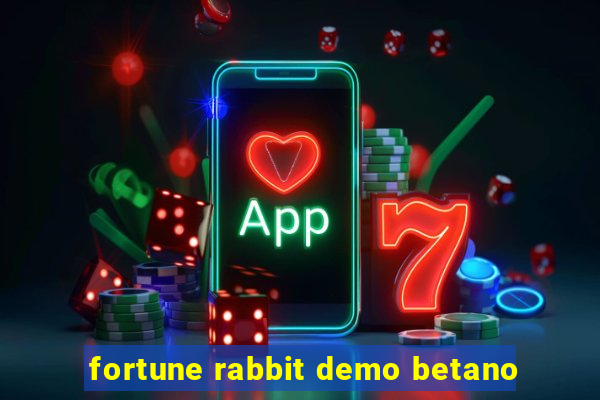 fortune rabbit demo betano