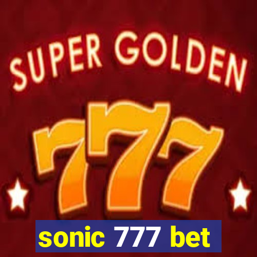 sonic 777 bet