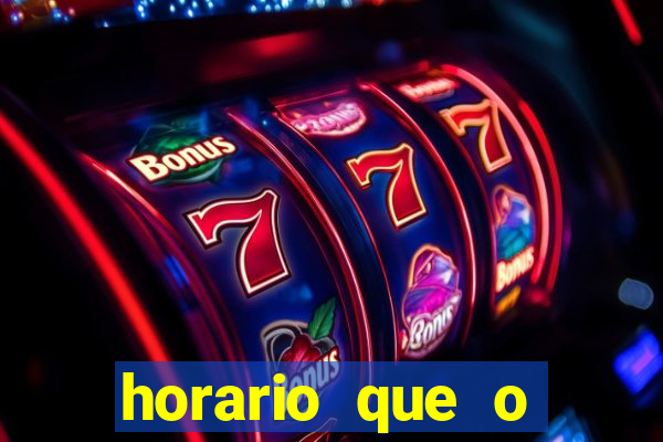 horario que o fortune rabbit paga