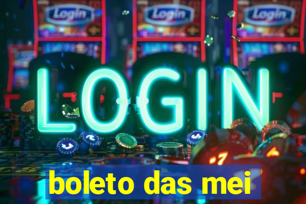 boleto das mei