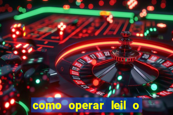 como operar leil o de abertura mini indice