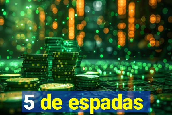 5 de espadas