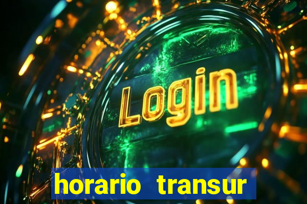 horario transur roleta santos dumont juiz de fora