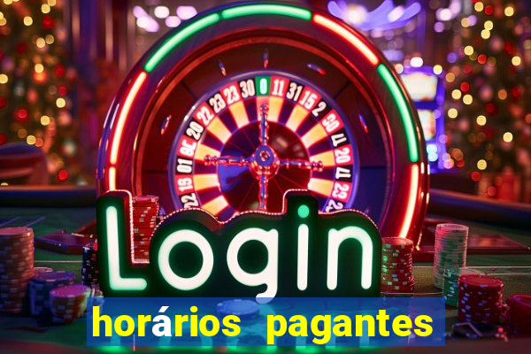 horários pagantes fortune tiger madrugada