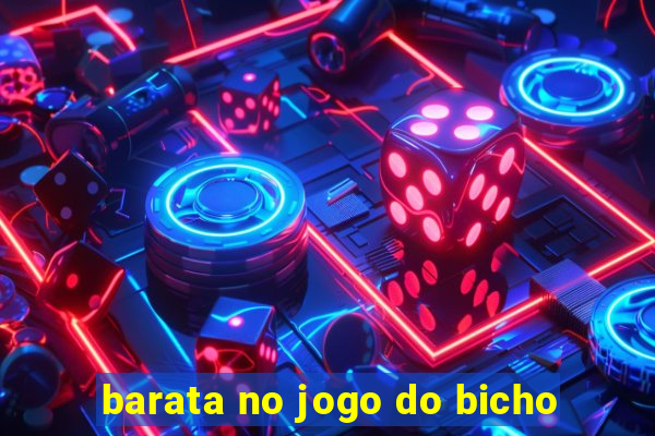 barata no jogo do bicho