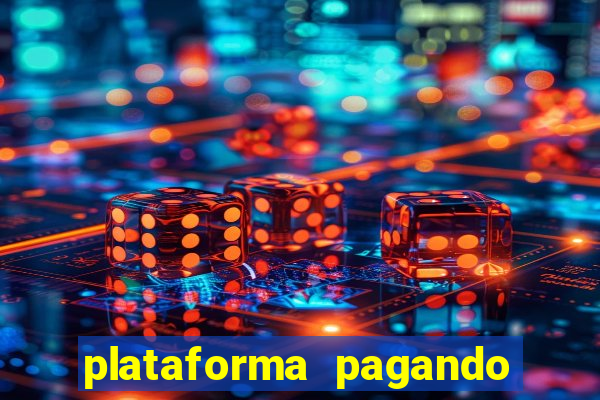 plataforma pagando no cadastro