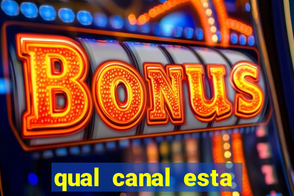 qual canal esta passando o jogo do palmeiras