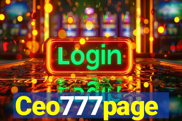 Ceo777page