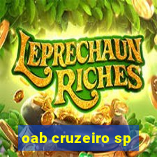 oab cruzeiro sp
