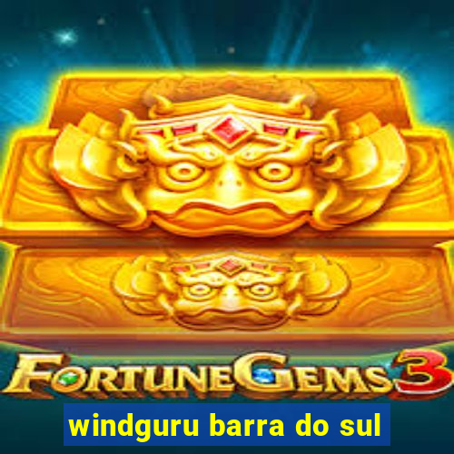 windguru barra do sul