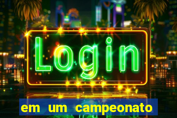 em um campeonato de futebol cada time joga exatamente 19 partidas no total