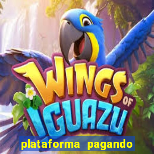 plataforma pagando 30 reais no cadastro