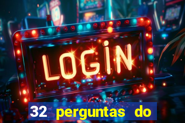 32 perguntas do livro do destino