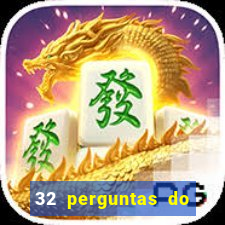 32 perguntas do livro do destino