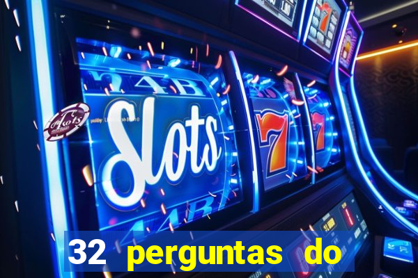 32 perguntas do livro do destino