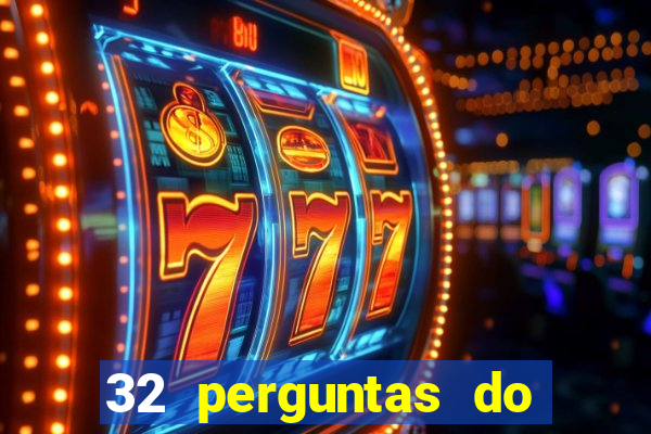 32 perguntas do livro do destino