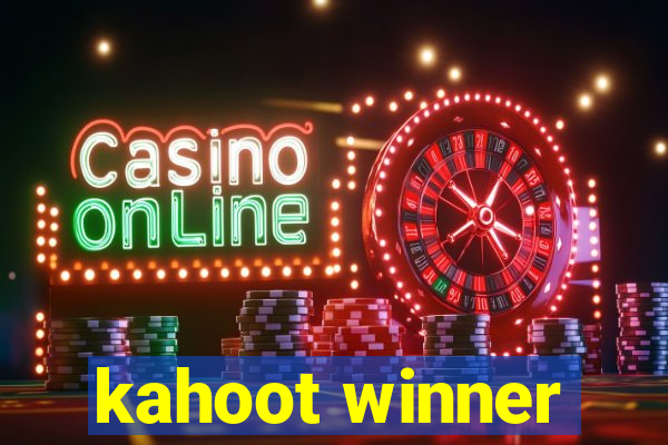 kahoot winner