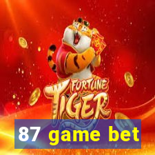 87 game bet
