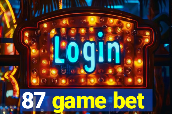 87 game bet