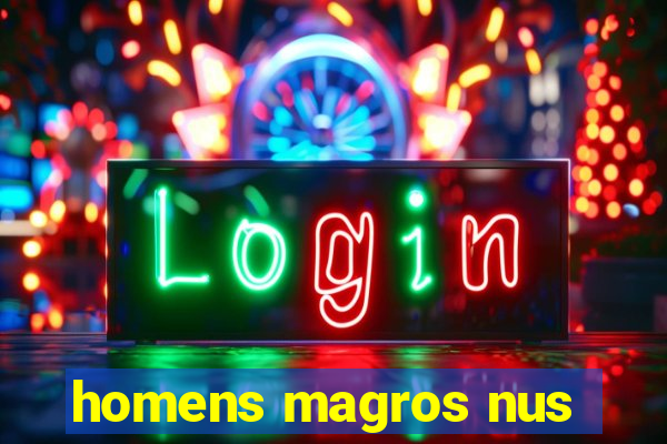 homens magros nus