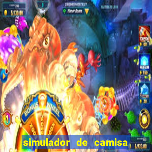 simulador de camisa de time