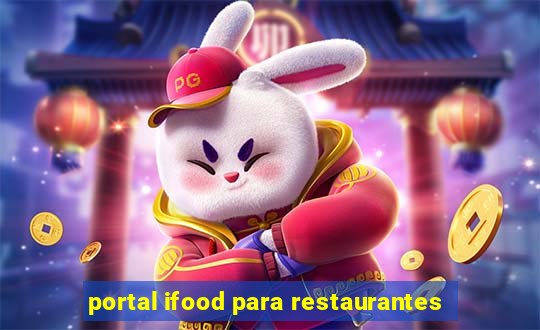 portal ifood para restaurantes