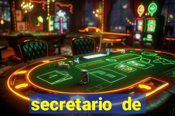 secretario de esporte salario