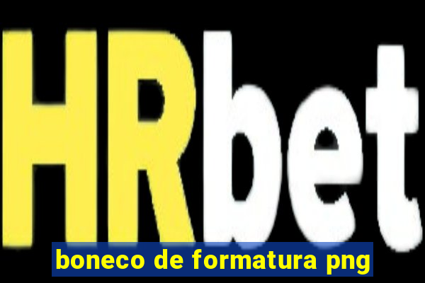 boneco de formatura png