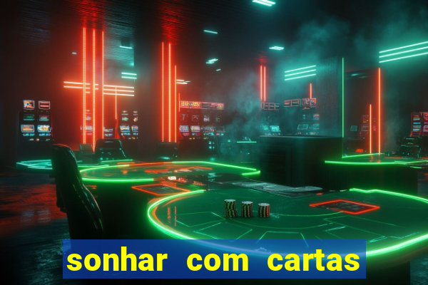 sonhar com cartas de baralho no chao