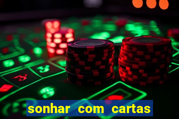 sonhar com cartas de baralho no chao