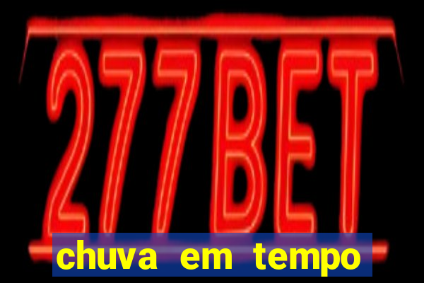 chuva em tempo real ipmet