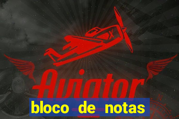 bloco de notas download pc