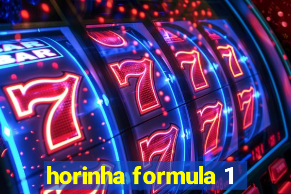 horinha formula 1
