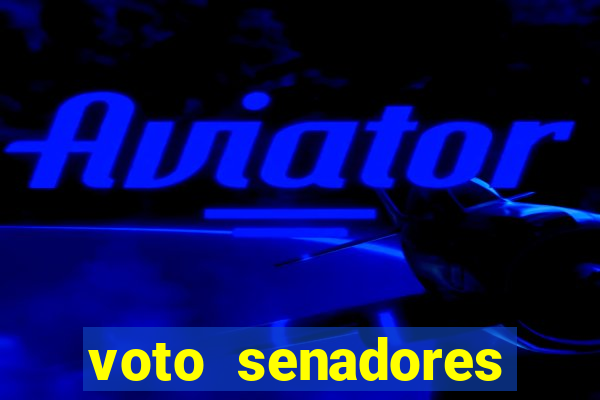voto senadores impeachment alexandre de moraes