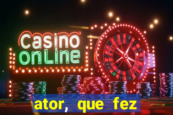 ator, que fez coringa que morreu