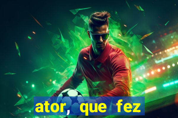 ator, que fez coringa que morreu