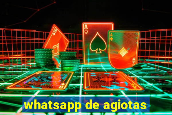 whatsapp de agiotas