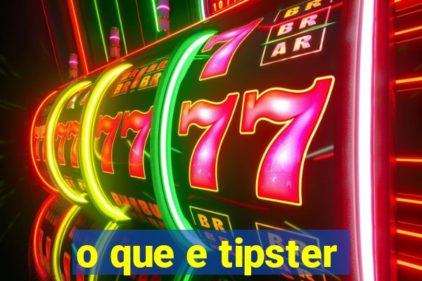 o que e tipster