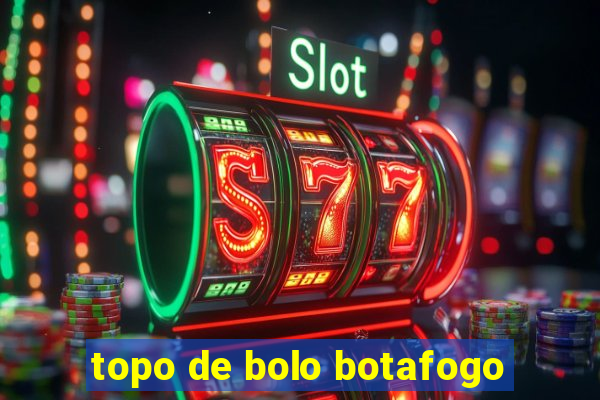 topo de bolo botafogo